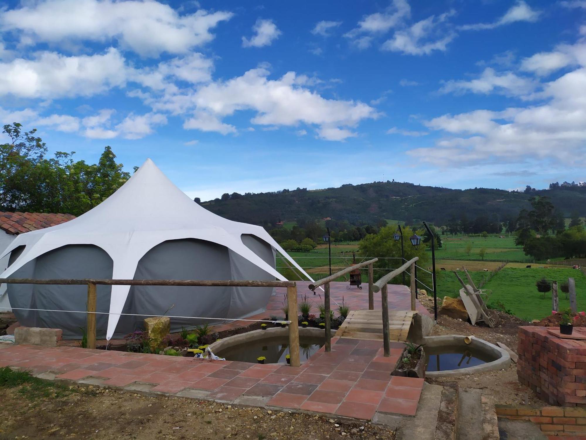 & Glamping De Ruana Por Boyaca Chalet Paipa